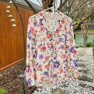 SEZANE FLORENCE SILK SHIRT